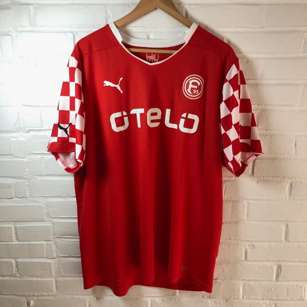 Puma Fortuna Dusseldorf 2014-15 Home Soccer Football Jersey Men's XXL